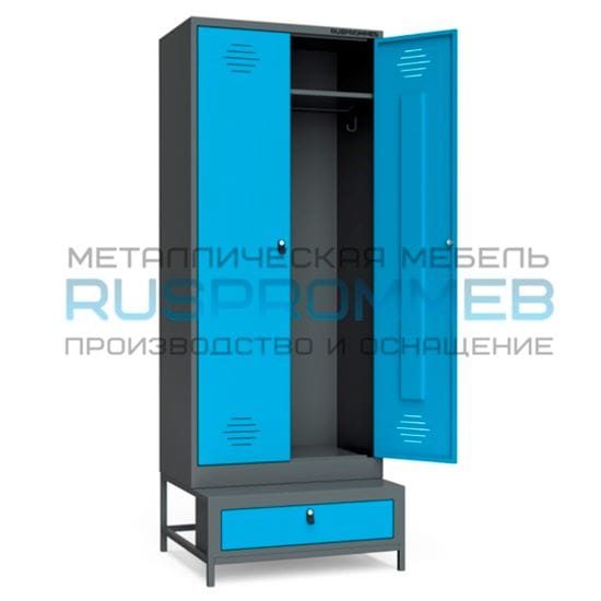 Металлические шкафы для одежды от RUSPROMMEB: прочность, универсальность, выгода