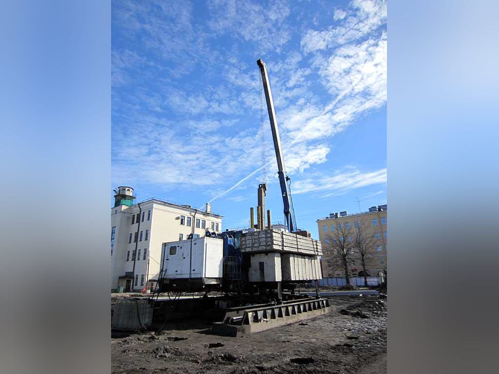 Сваедавильный копер JOVE JVY 268, мин. пробег — фото 3