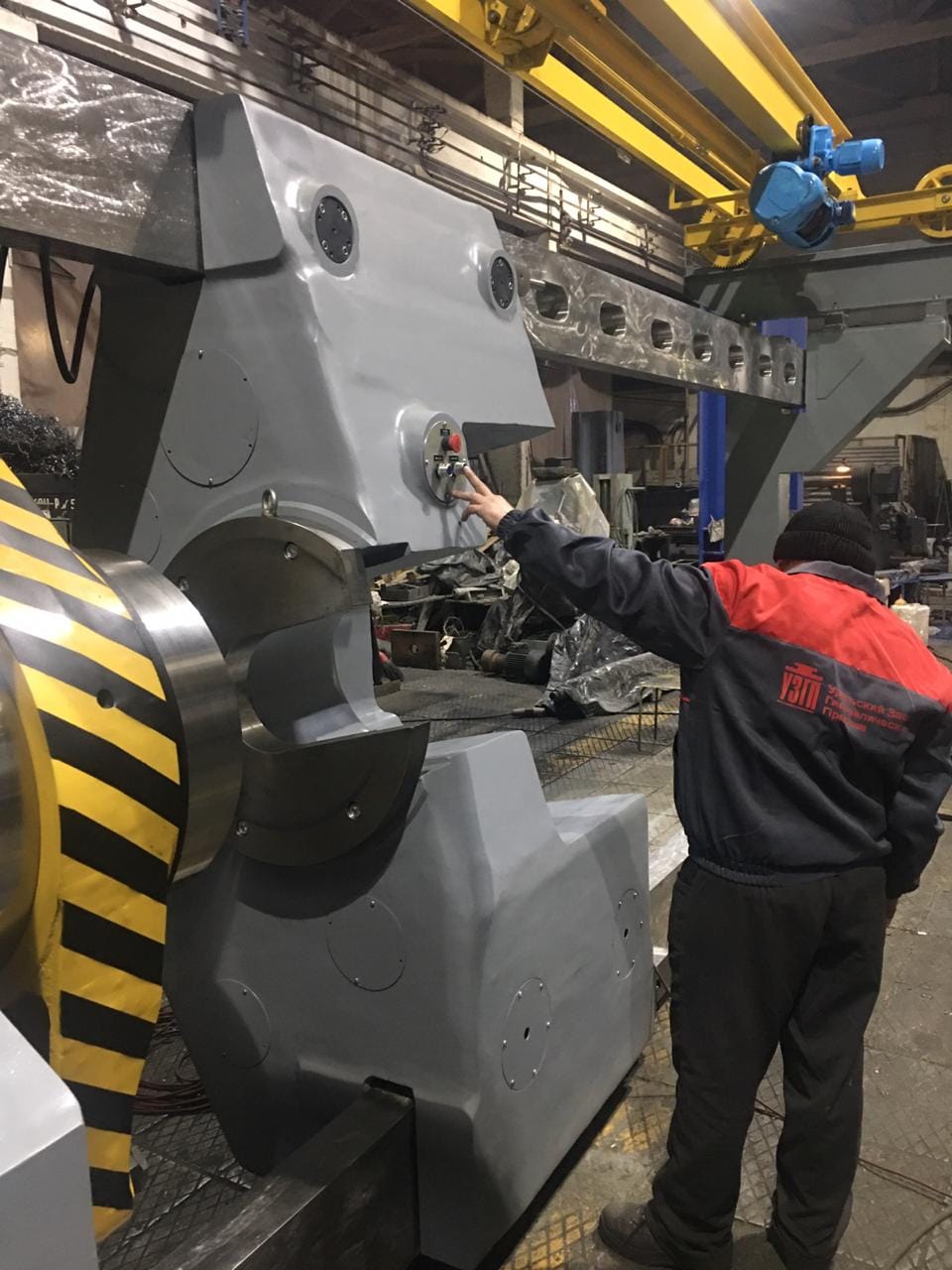 Пресс для запрессовки/выпрессовки колесных пар ПА 6736 — фото 2