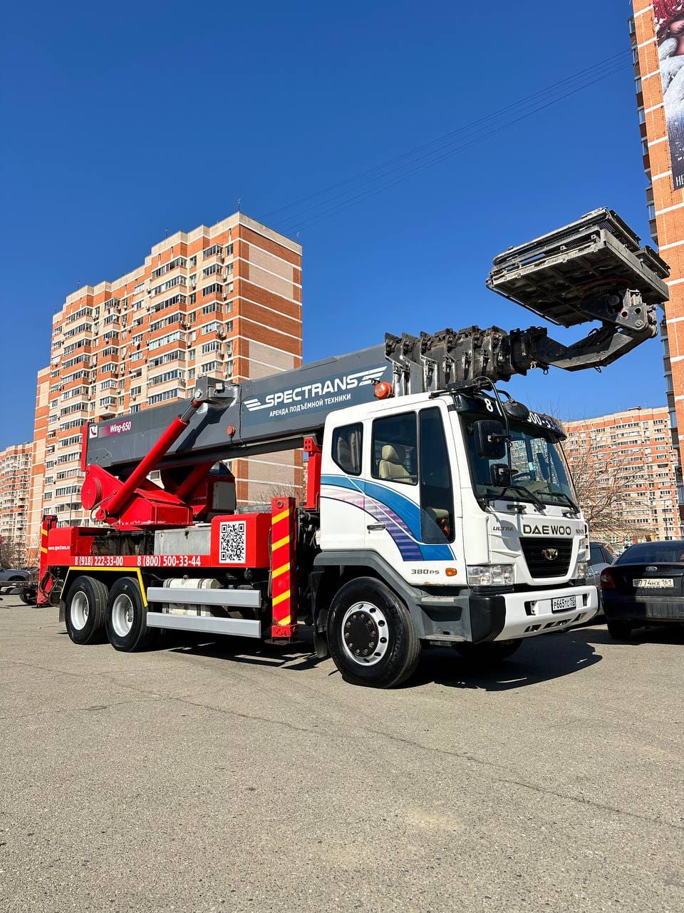 Аренда автовышки 65м