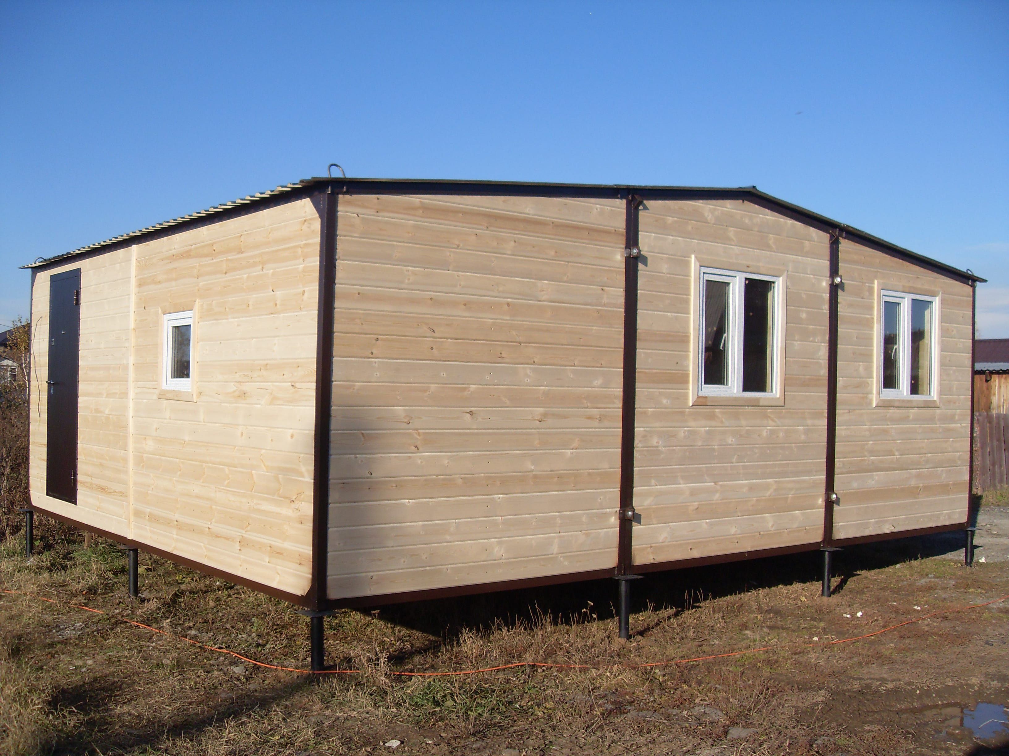 Модульный каркасный Дом 6,0х7,2м