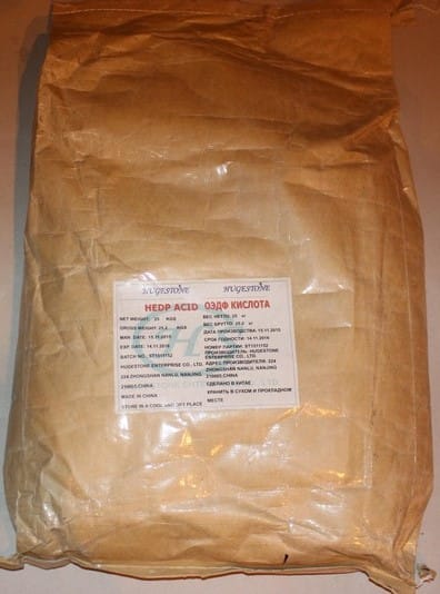 Оксиэтилидендифосфоновая кислота (ОЭДФК)