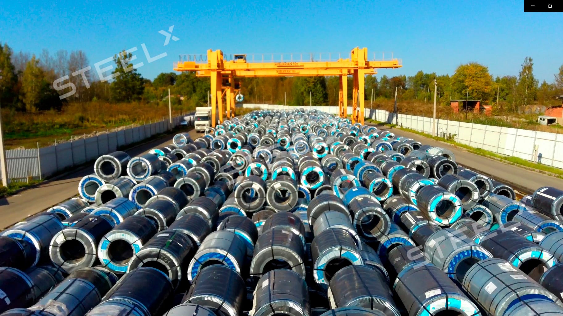 Рулон с полимерным покрытием SteelX-Монтажстальконструкция