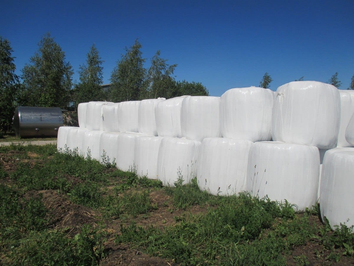 Агрострейч плёнка от Лелаф для обмотки рулонов сенажа — фото 3