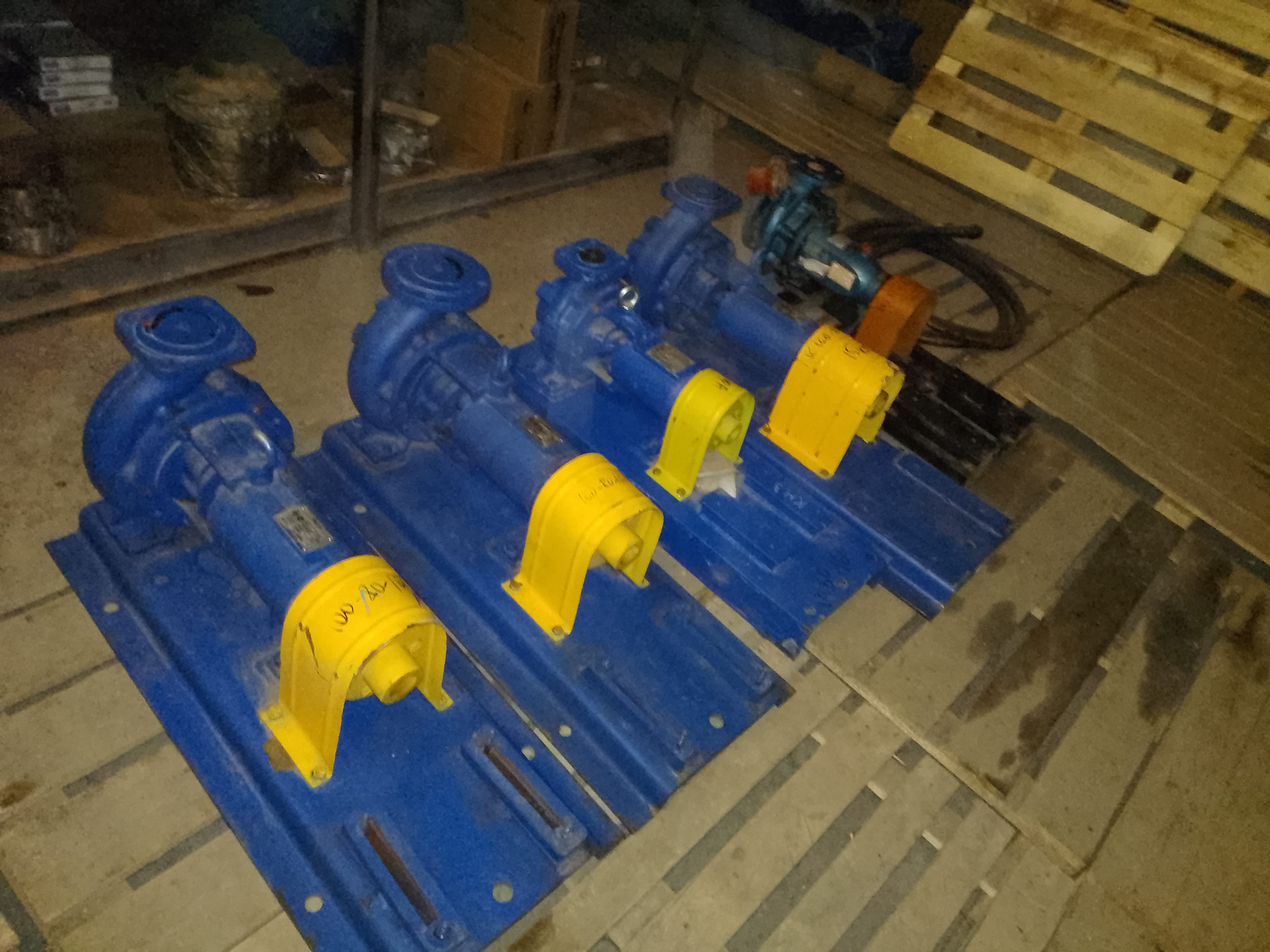 Насосная часть К100-80-160 на раме