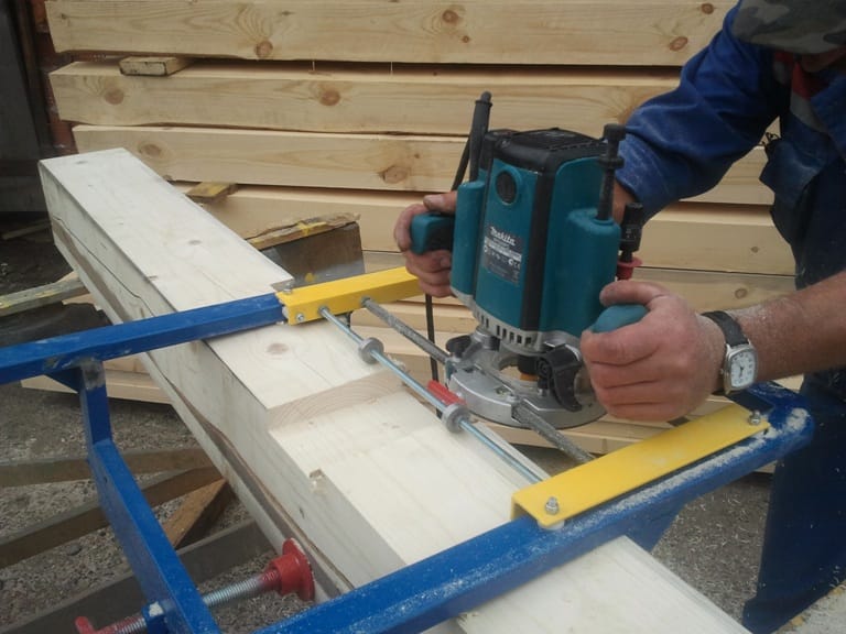 "Шершень" Мобильный чашкорез для строительства из бруса — фото 3