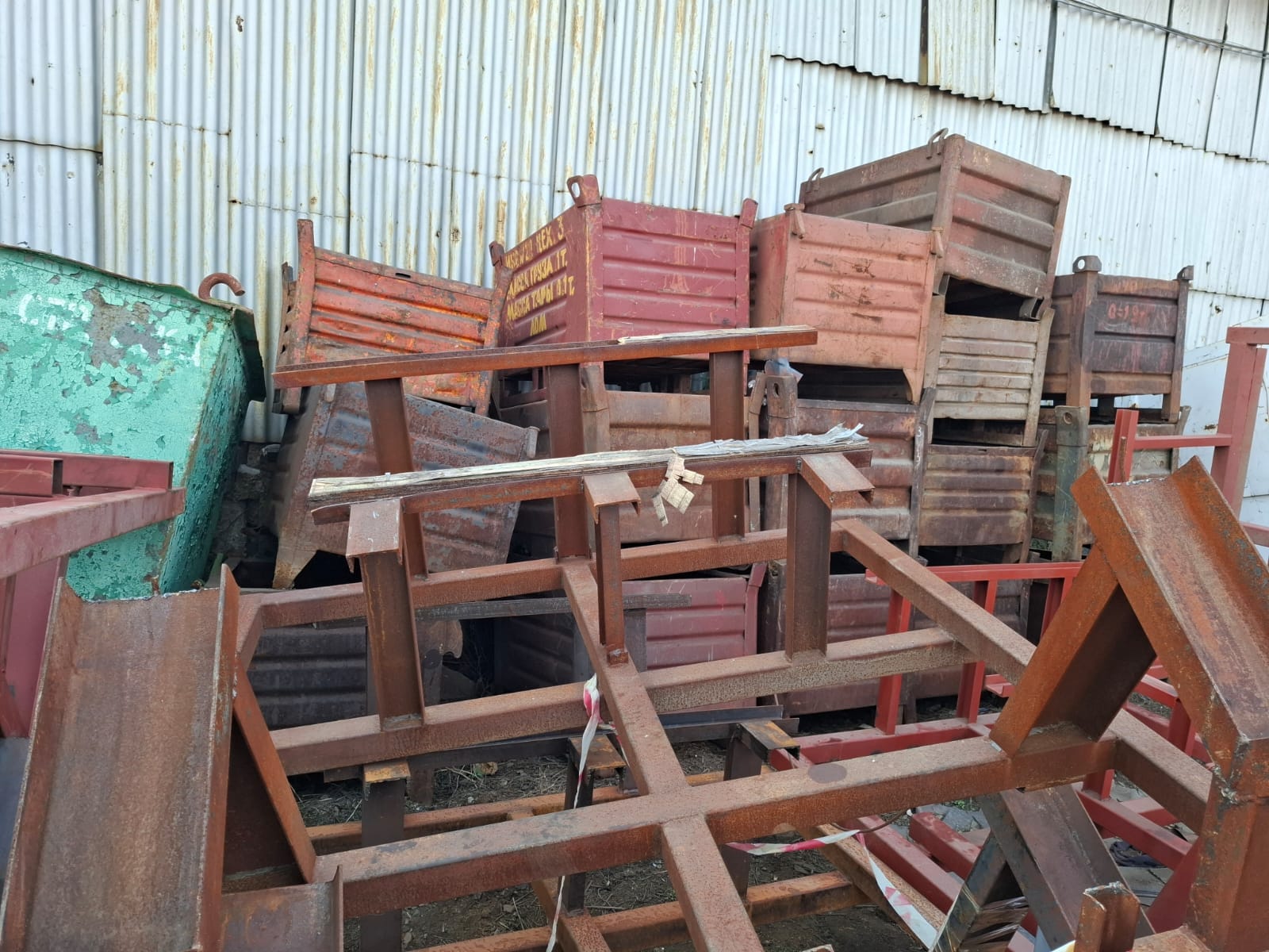 Тара, ящики, мульды, металлические 1200х800х800мм — фото 3
