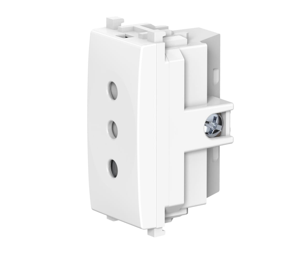 Розетка CADUCEUS ALING EXPERIENCE электрическая, модульная, для скрытой проводки, механизм, 10А, 250 В~