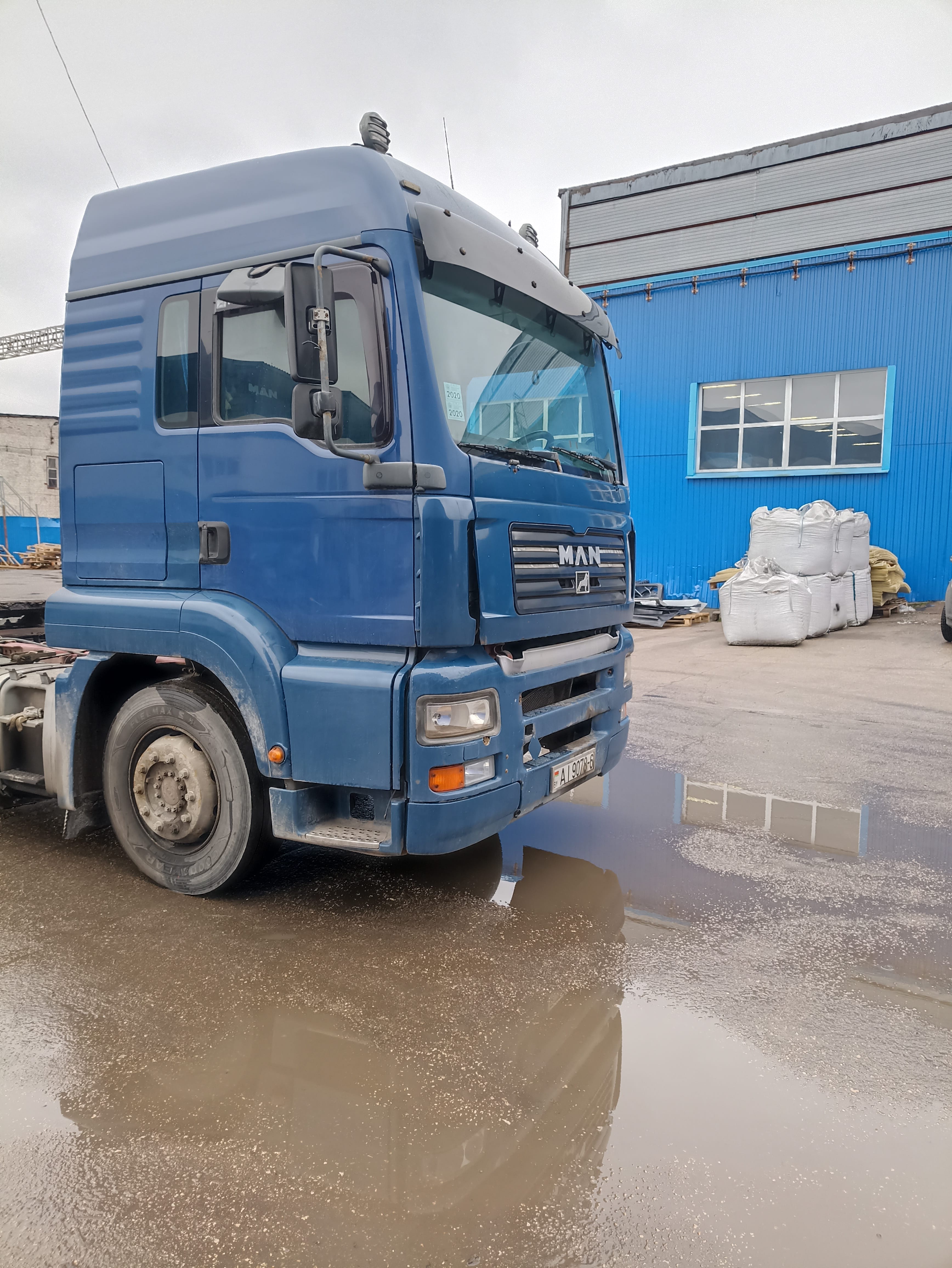 Разбираем МАN  TGA