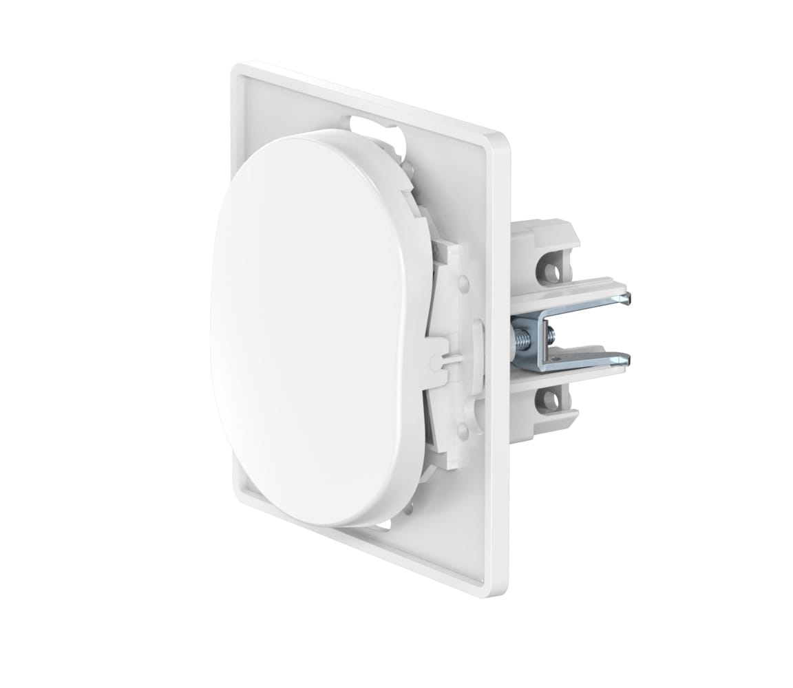 Выключатель скрытой установки CADUCEUS ALING EON, кнопочный, 10АХ, 250В~, механизм