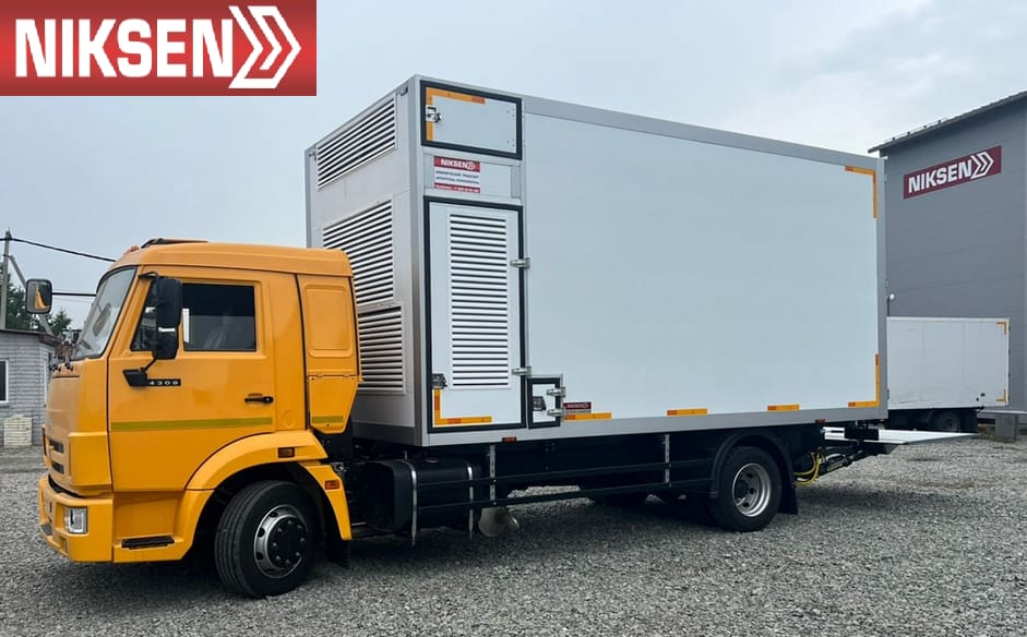 Цыплятовоз на шасси Камаз-4308 от компании «NikSen»