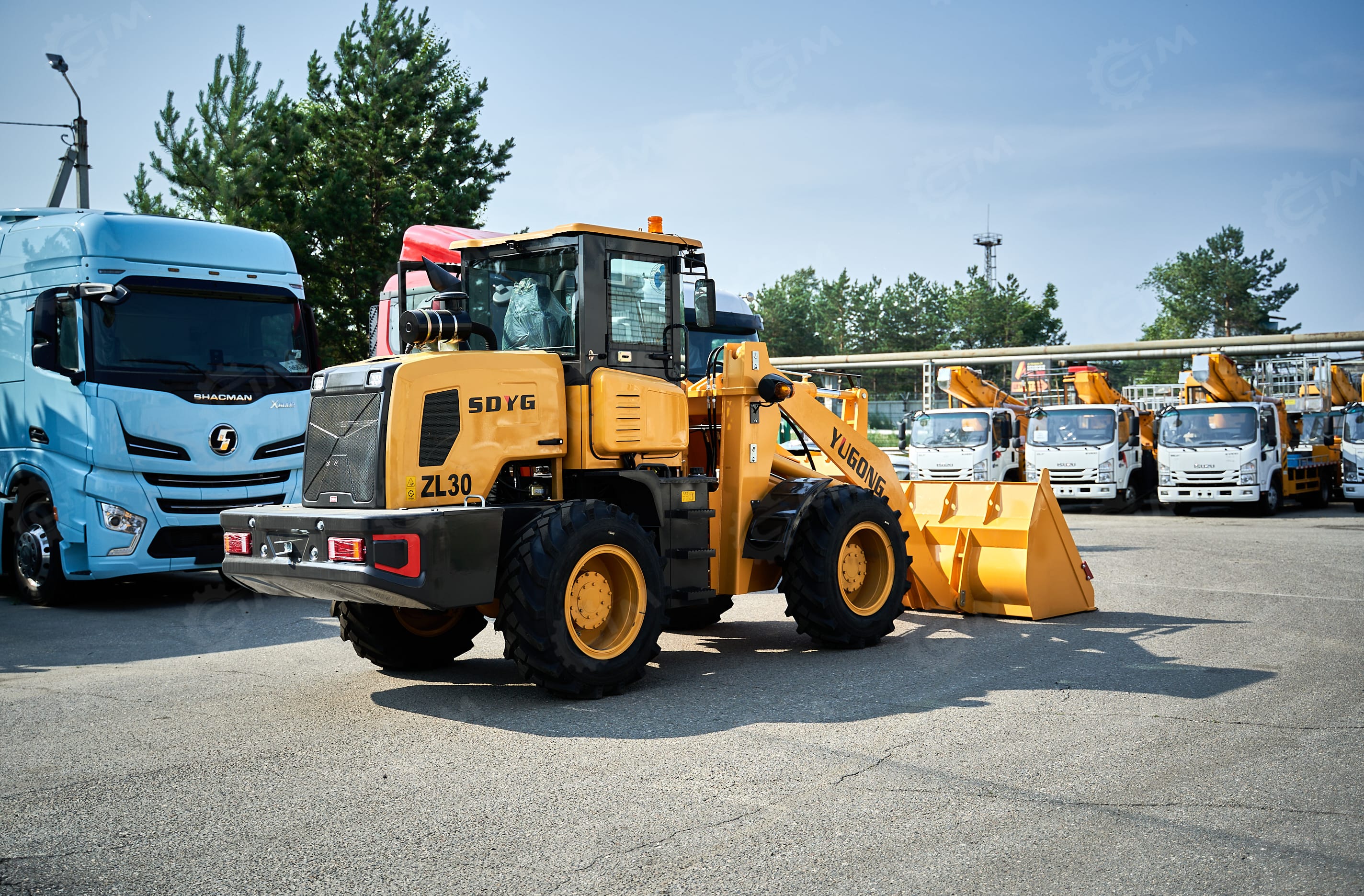 Фронтальный погрузчик YUGONG ZL30 быстросъем — фото 2