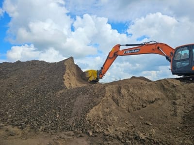 высокопроизводительный просеивающий ковш