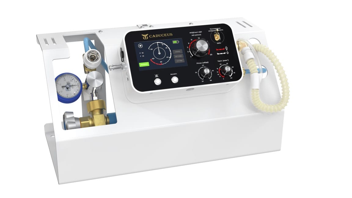 Портативный аппарат искусственной вентиляции легких CADUCEUS AIRMOB TD-F