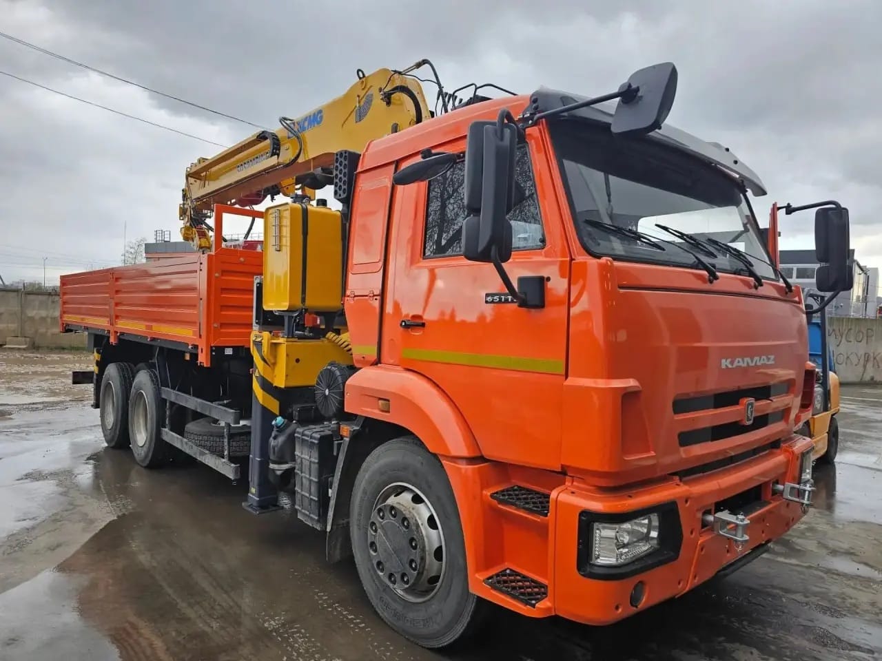 КМУ XCMG QQS200-6 на шасси КАМАЗ 65115-56 рест 2
