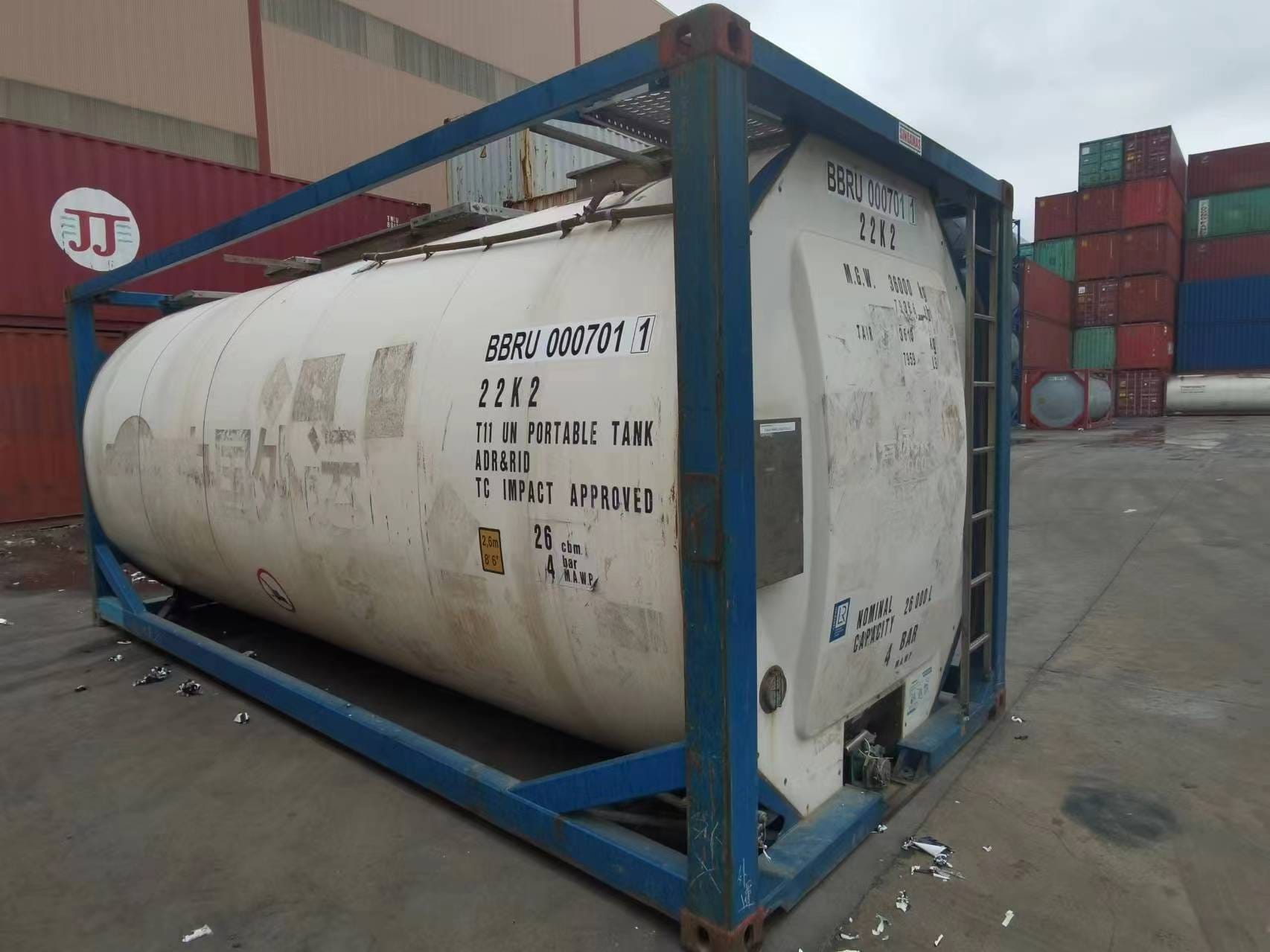 Танк-контейнер БУ 2017 год , 26 000 литров В Наличии — фото 3