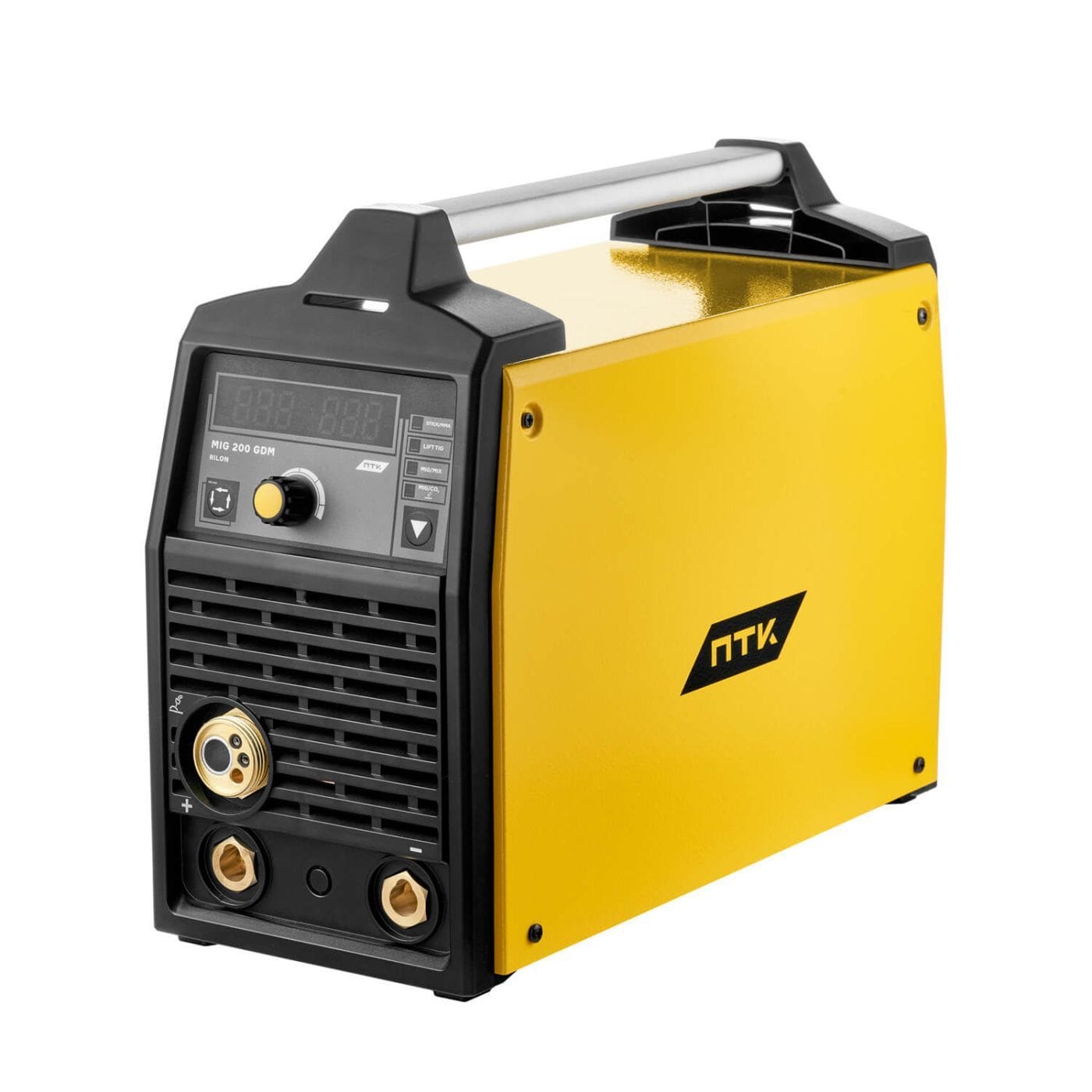 Полуавтомат сварочный с синергетикой и дополнительной функцией аргонодуговой сварки (TIG) и ручной дуговой (MMA) ПТК RILON MIG 200 GDM арт. 005.300.279