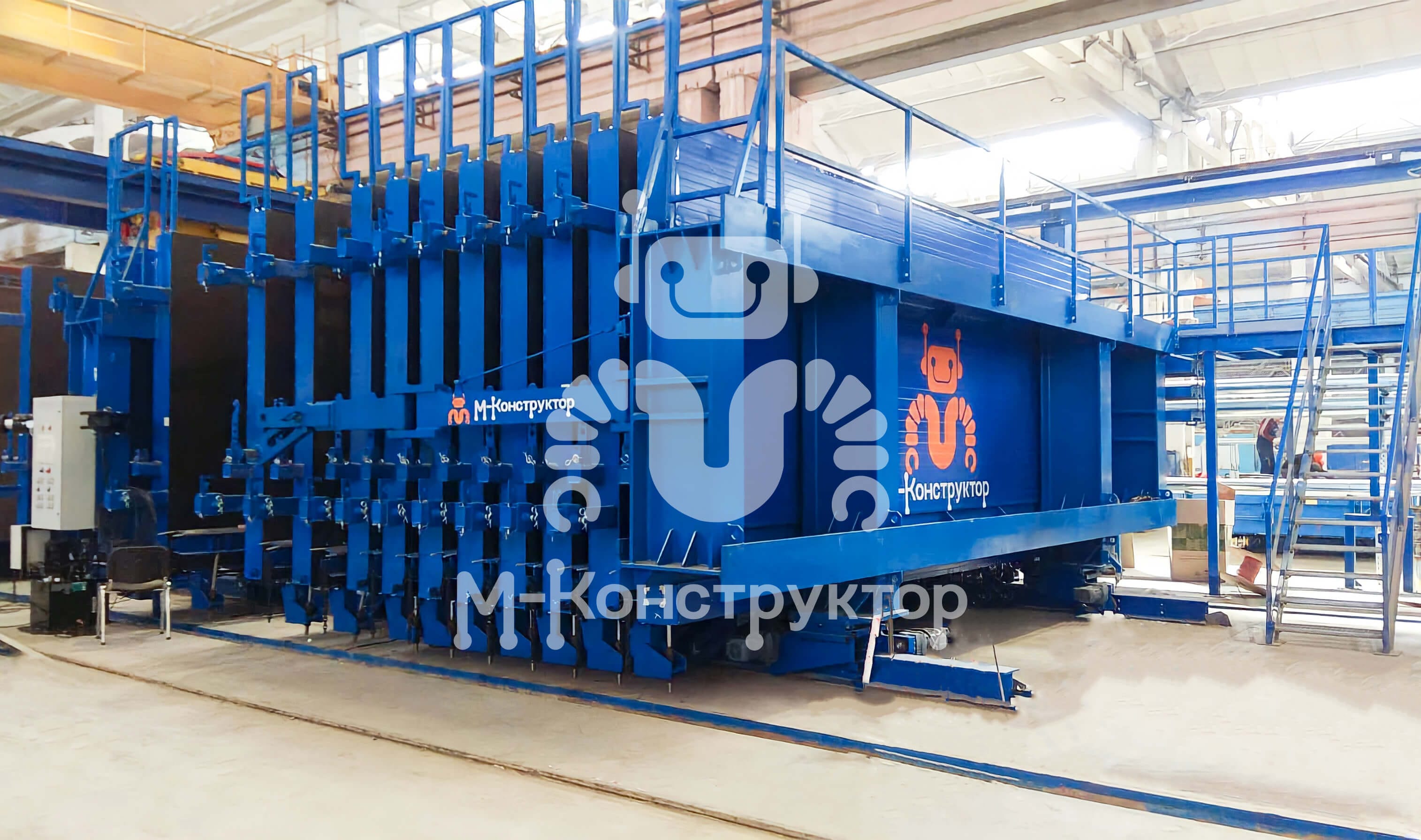 Кассетные установки для производства стеновых панелей — фото 3