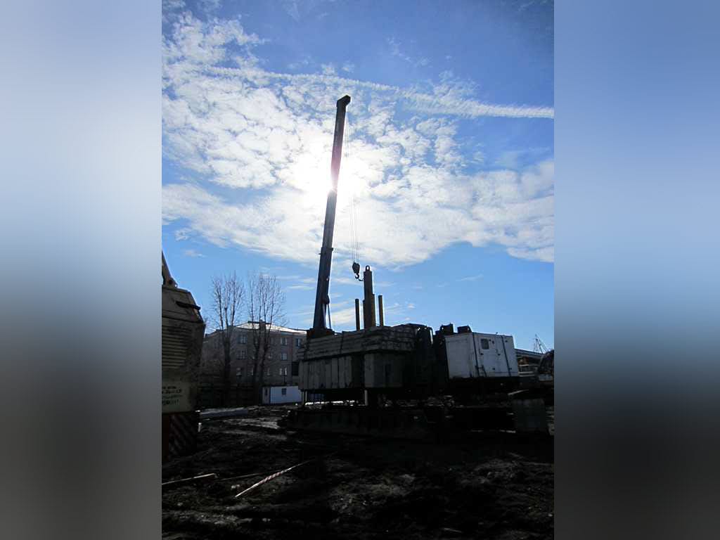 Сваедавильный копер JOVE JVY 268, мин. пробег — фото 5