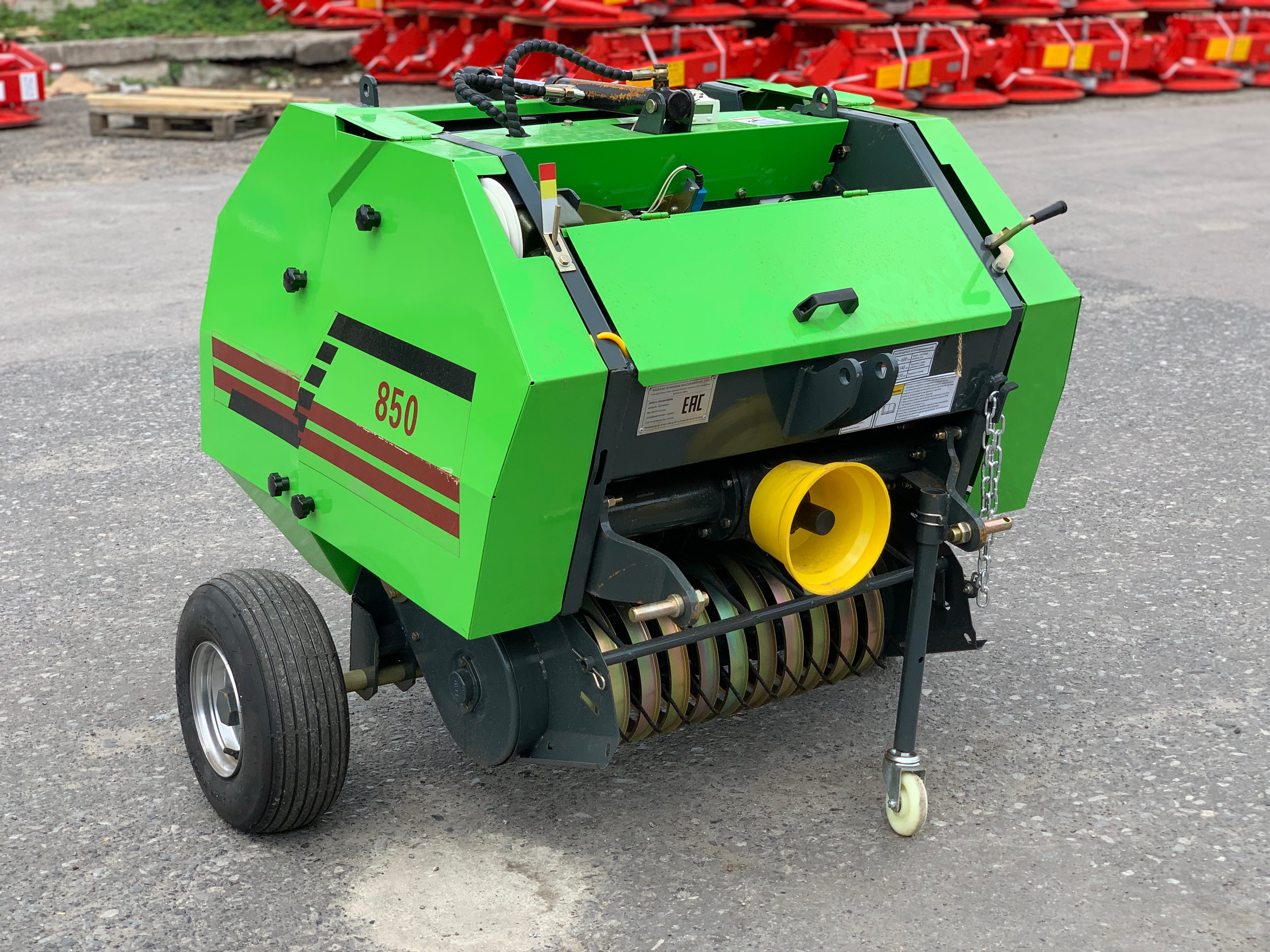 Пресс-подборщик рулонный для мини тракторов ППР 8050 — фото 2