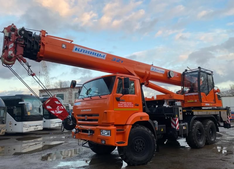 Аренда автокрана 32т