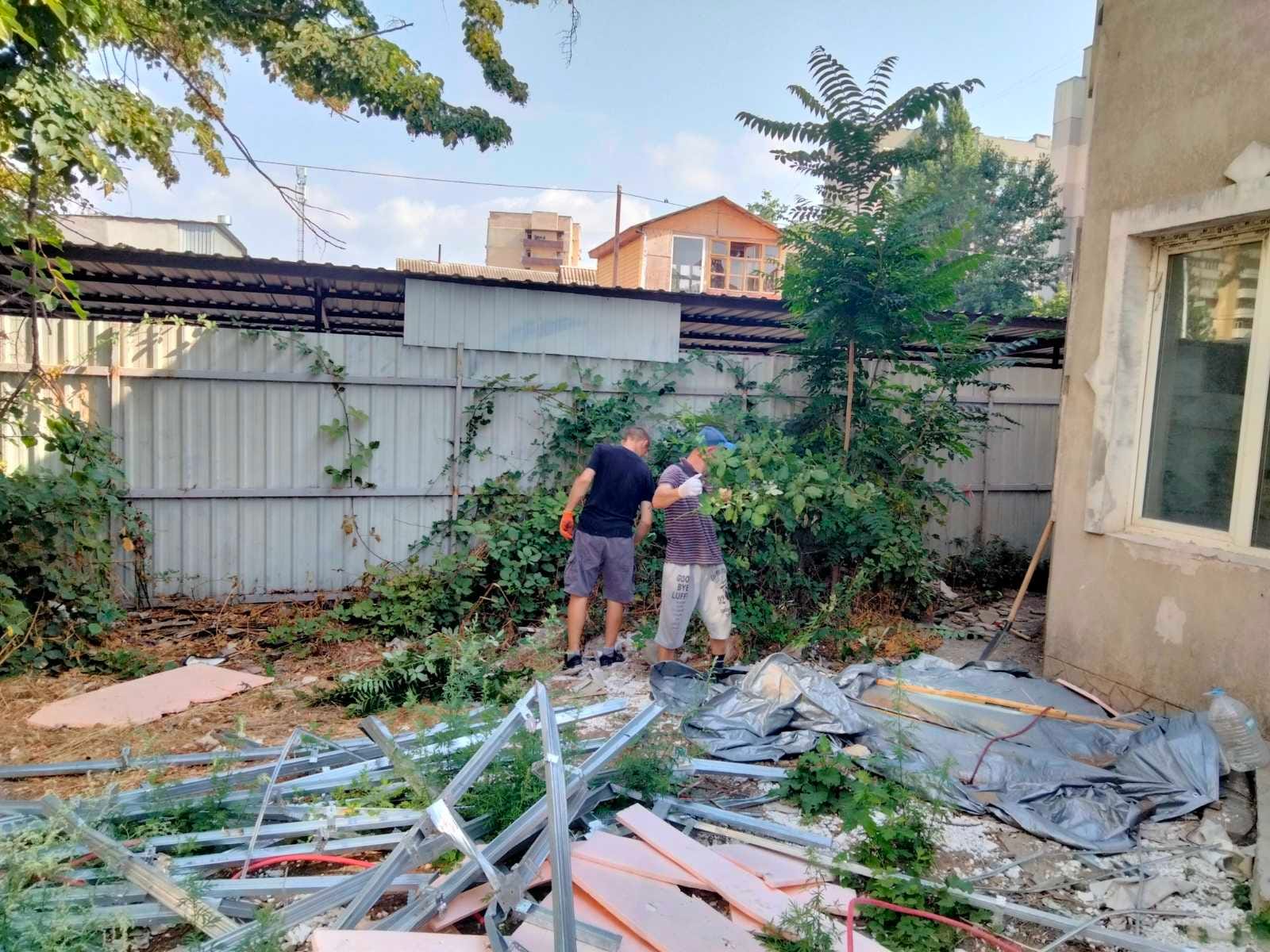 Уборка расчистка участка , территории , вывоз мусора, демонтаж , разнорабочие покос травы -Одеса — фото 3