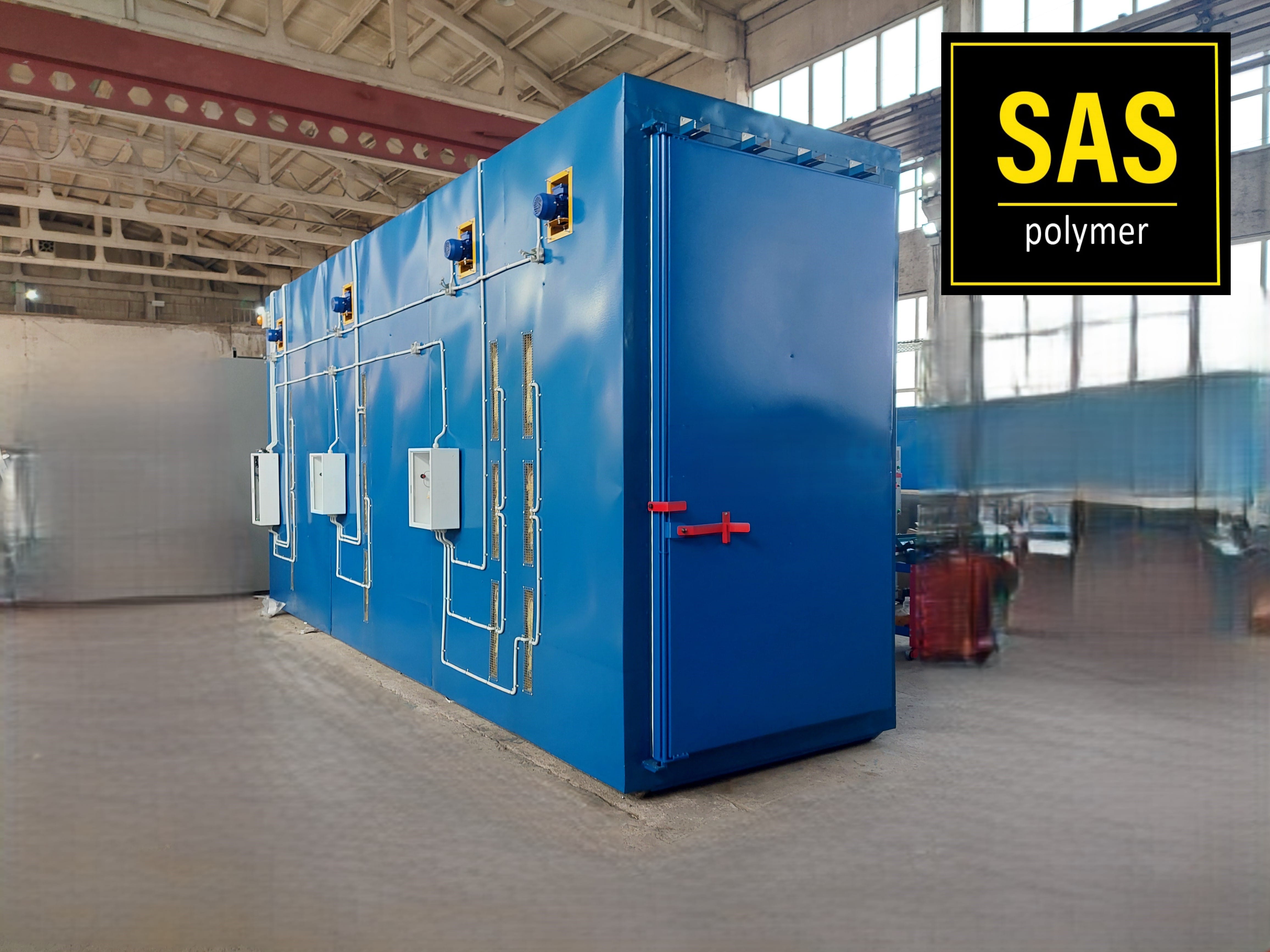 Камера полимеризации для порошковой покраски. Печь сушильная.