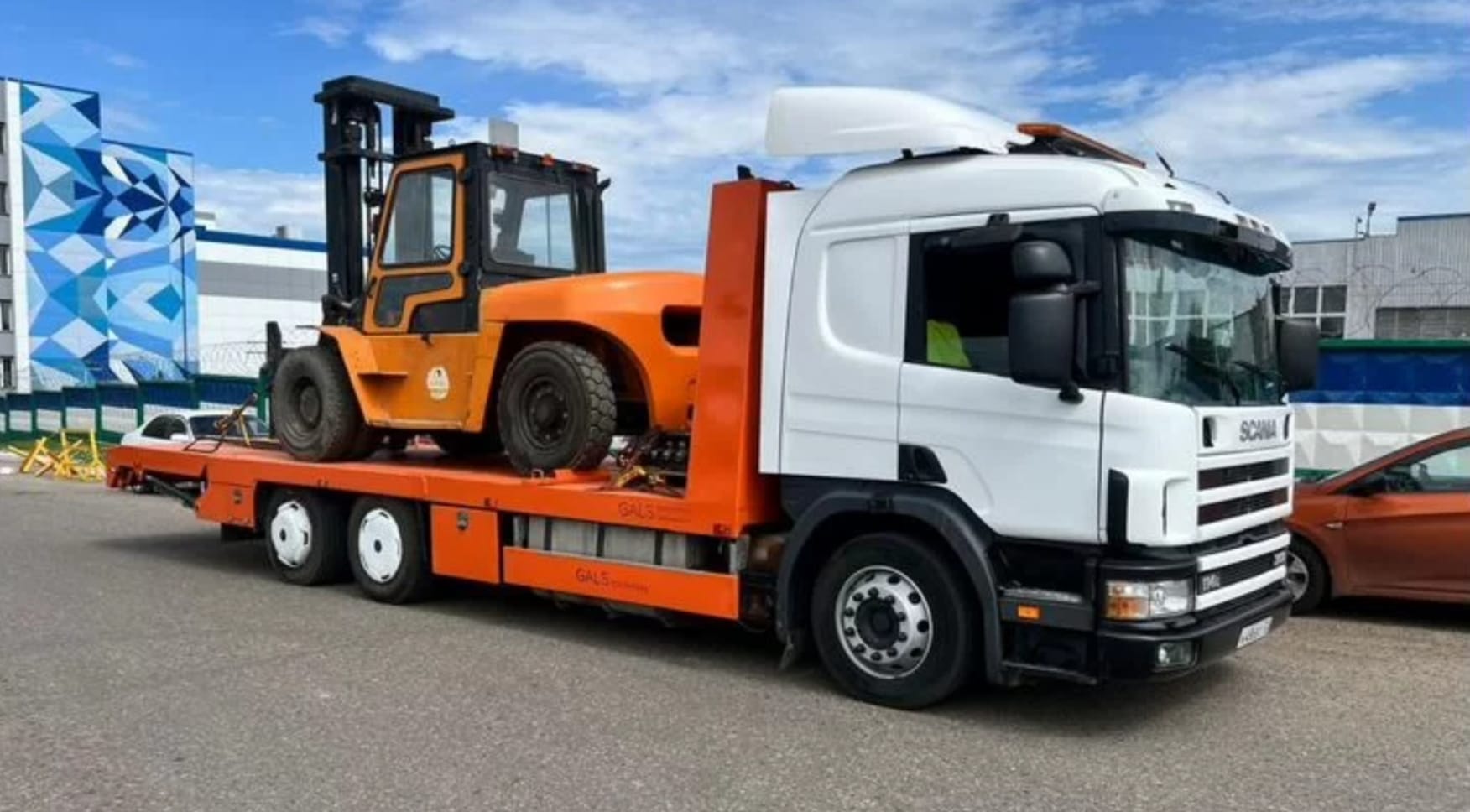 Погрузчик вилочный г/п 1.5-10т