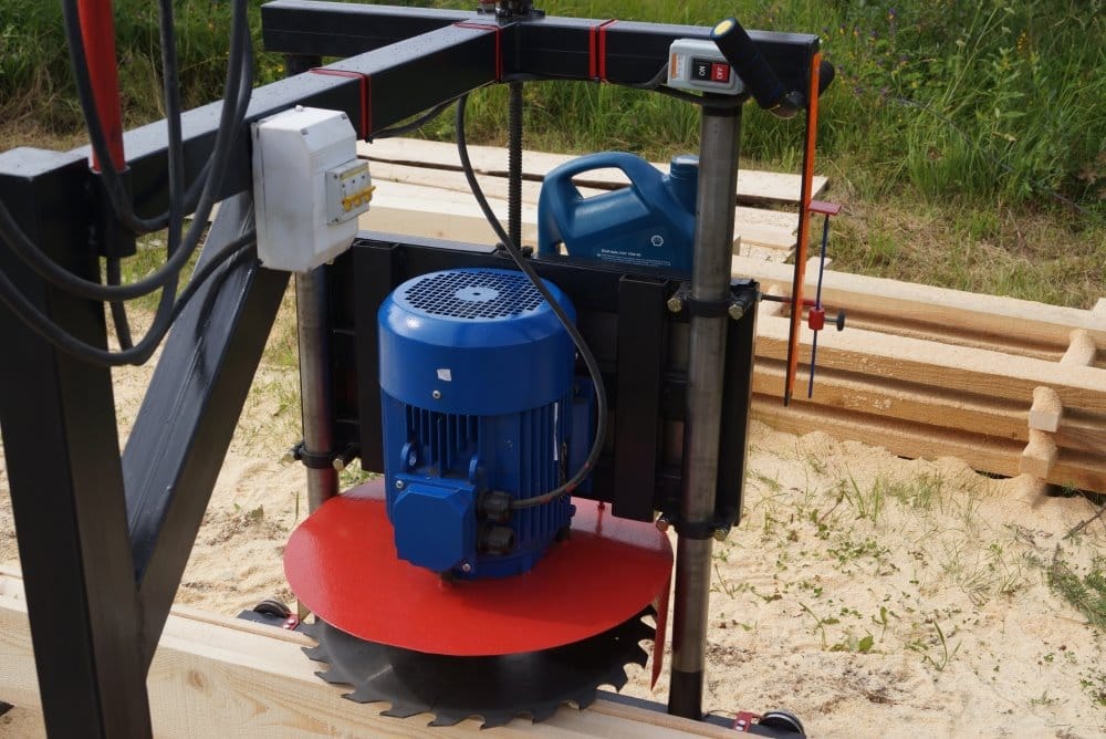 Пилорама электрическая дисковая ЭПД 7.5кВт(новая, пр-во) — фото 2