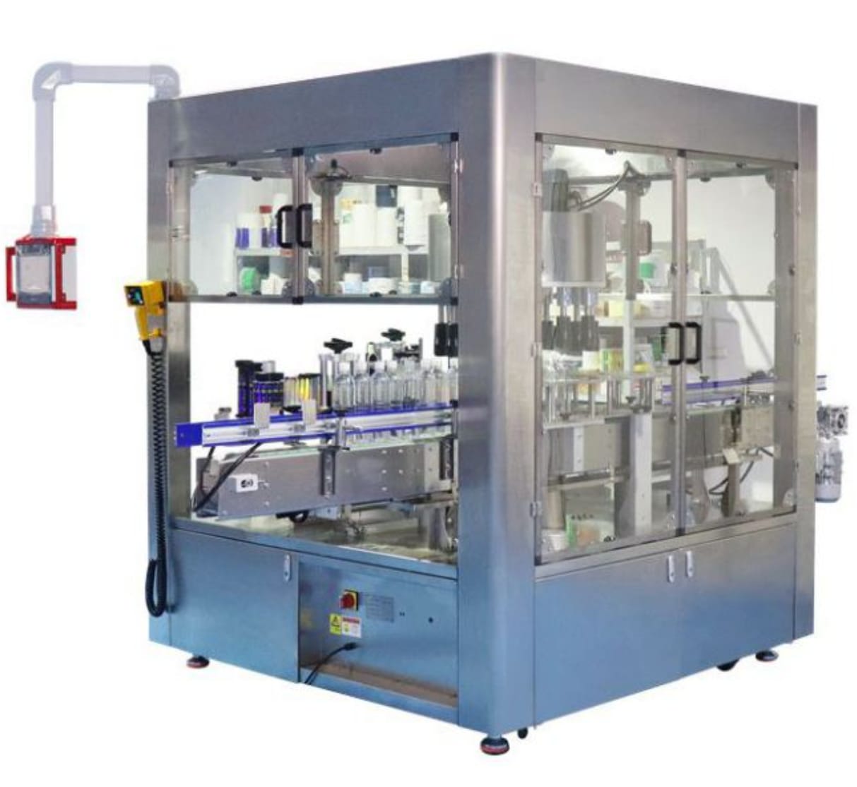 Автоматический этикетировщик роторного типа 30000 шт/час — фото 2