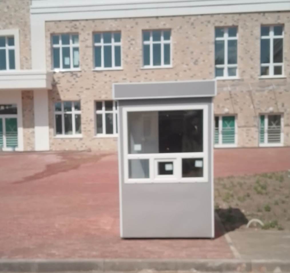 Будка охраны 1,5х1,5х2,5м, металлическая — фото 3