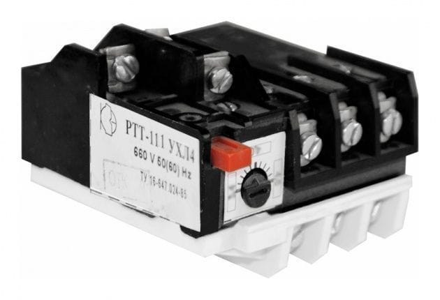 Реле тепловое ртт-111, ртт-211, ртт-311 — фото 3