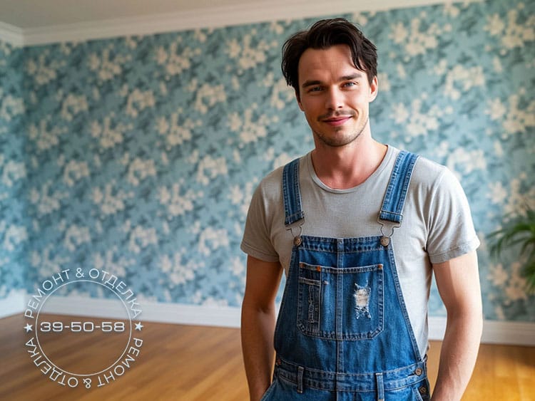 Косметический ремонт комнаты в Пензе - обои, линолеум — фото 2