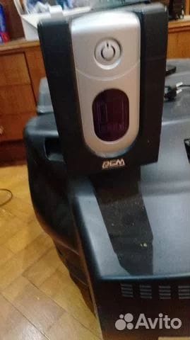 Ибп (UPS) Powercom IMD-1025AP б.у — фото 4