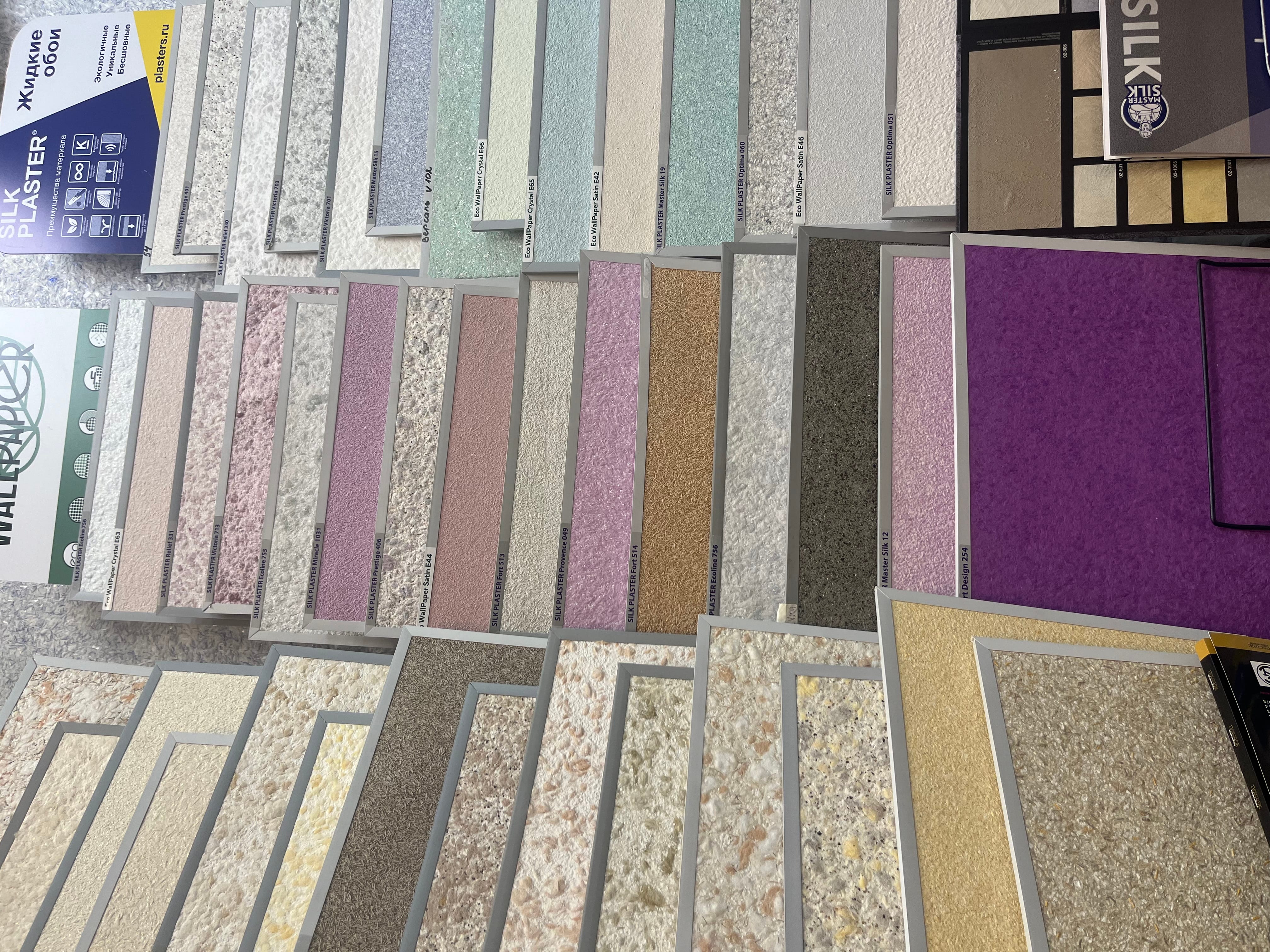 Жидкие обои — фото 2