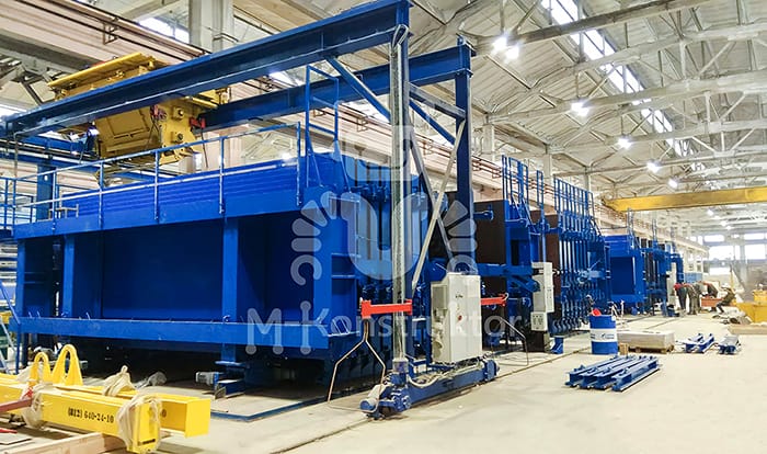 Кассетные установки для производства стеновых панелей — фото 5