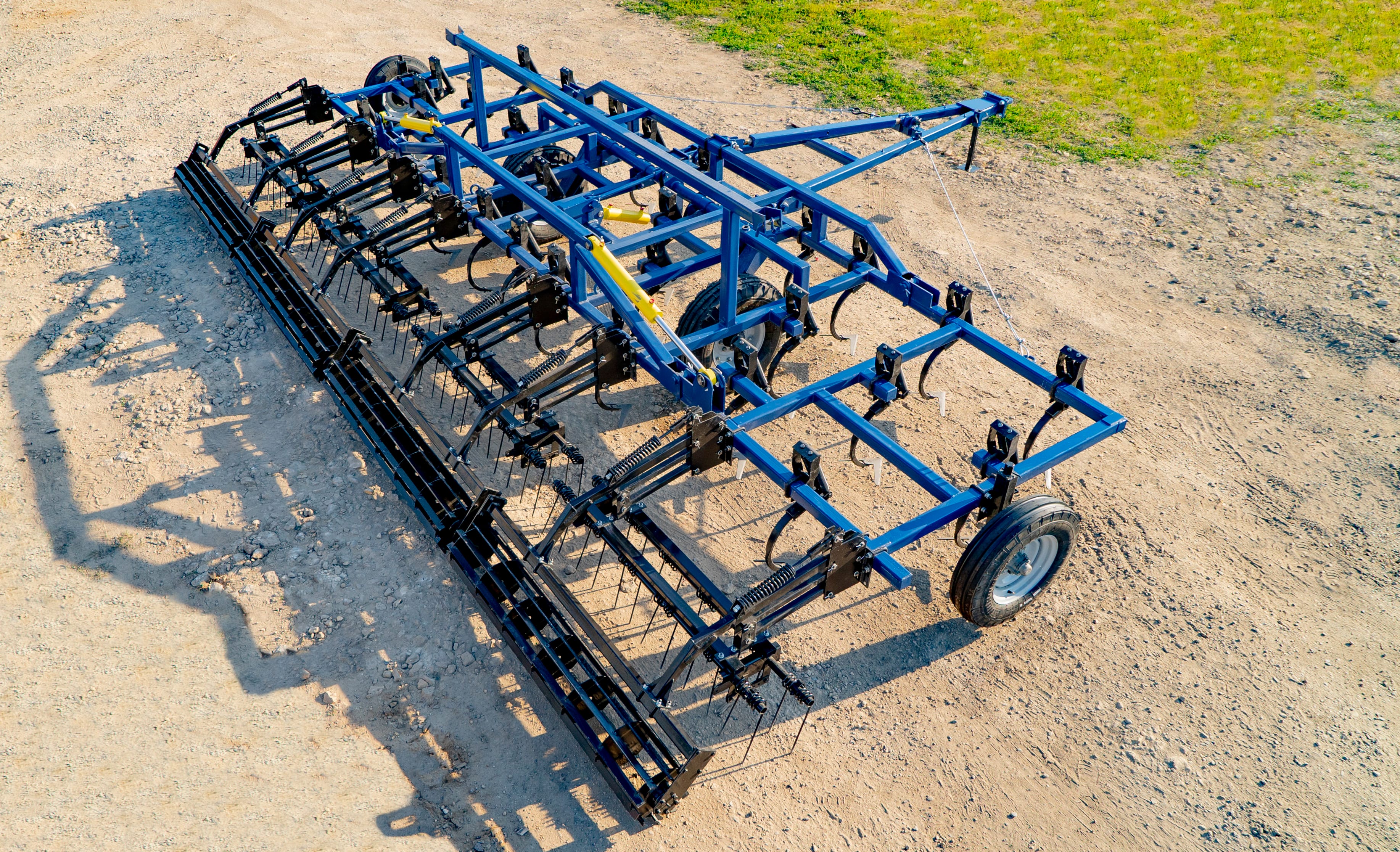 Культиватор КПК-8 с 2-хрядной пружинной бороной и прикатывающим катком — фото 2