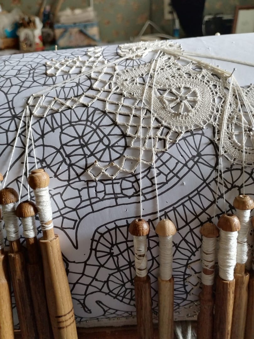 Обучение по курсу «Плетение кружев на коклюшках» в центре «Союз»