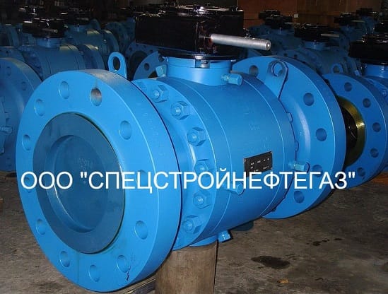 Высокотемпературный шаровой кран