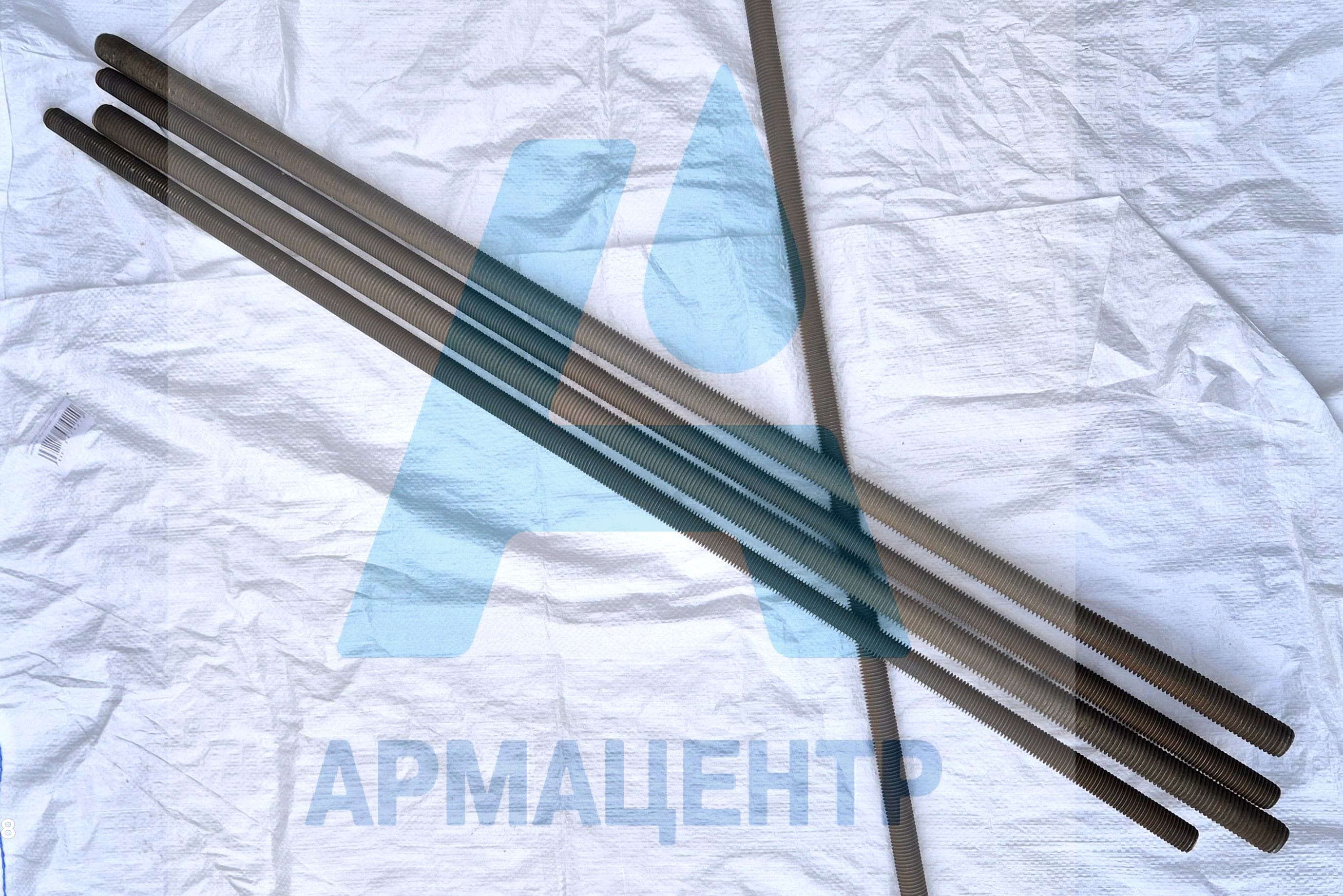 Шпилька резьбовая с термодиффузионным цинковым покрытием