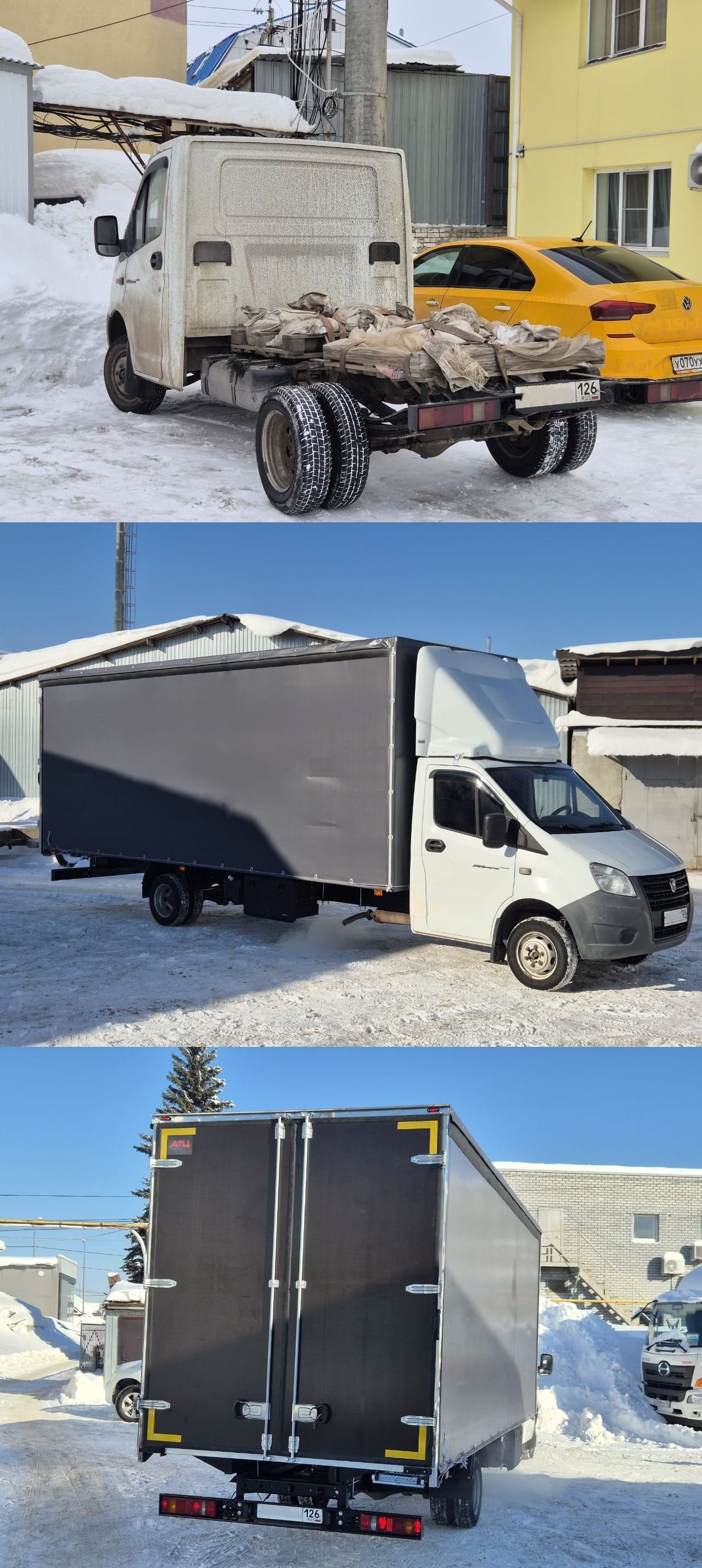 Удлинить Газель до 4,  5 и 6 метров Переоборудование Газели