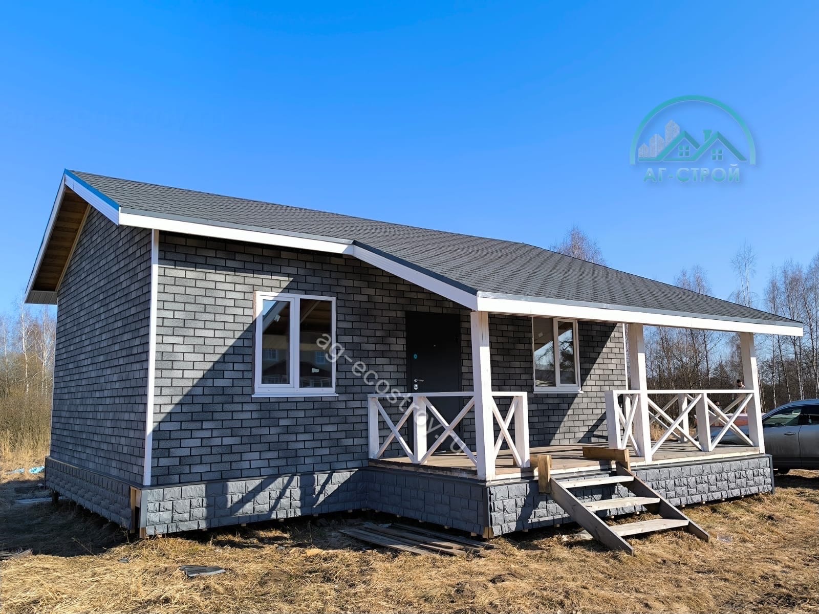 Строим дома из СИП панелей под ключ.     Кровля из СИП панелей.     Продажа СИП панелей. — фото 3