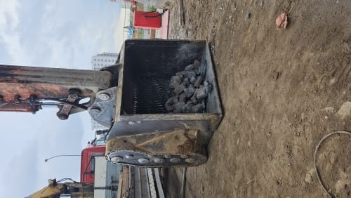 Просеивающий ковш для экскаваторов и фронтальных погрузчиков