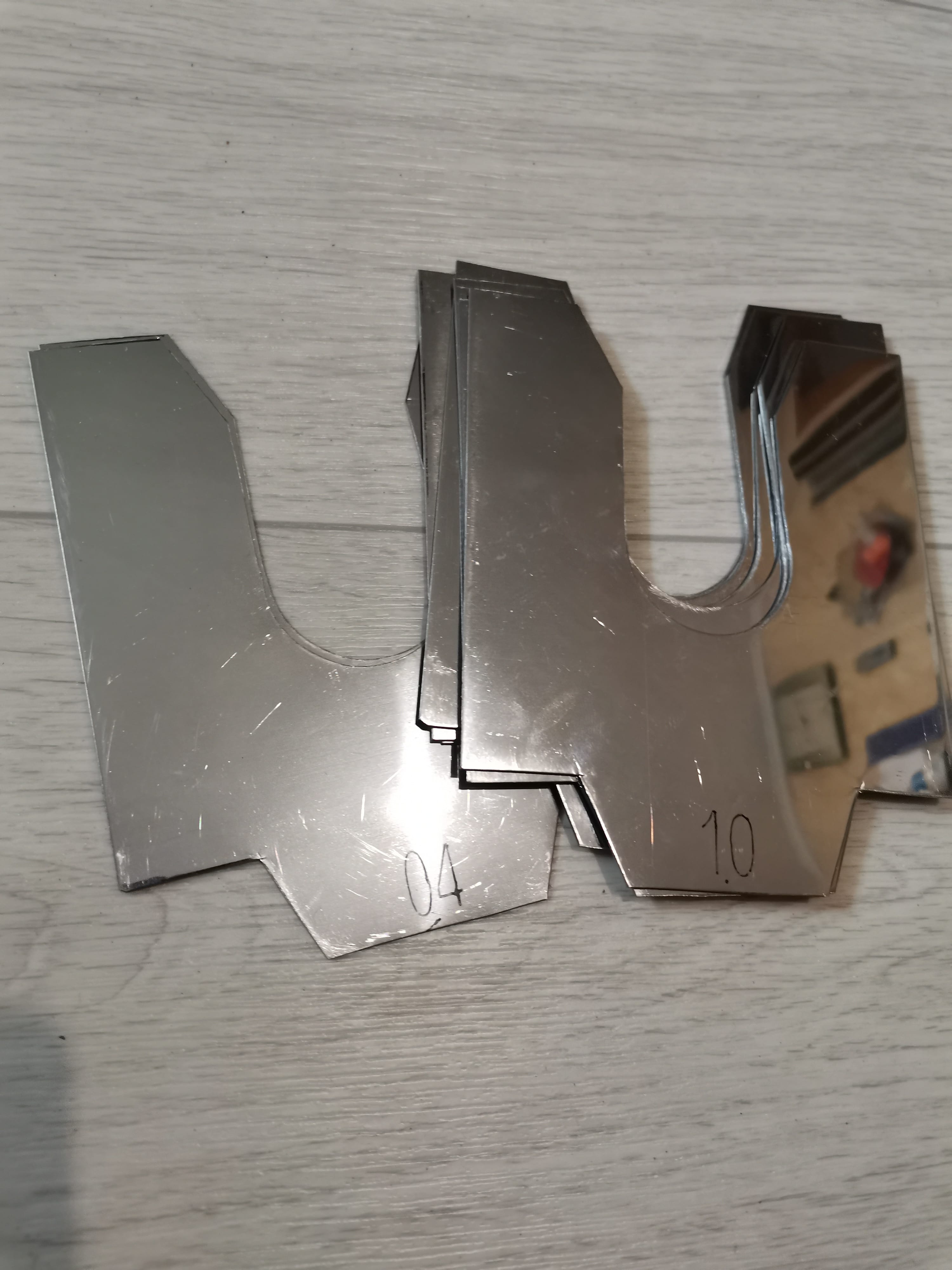 Центровочные нержавеющие пластины — фото 4