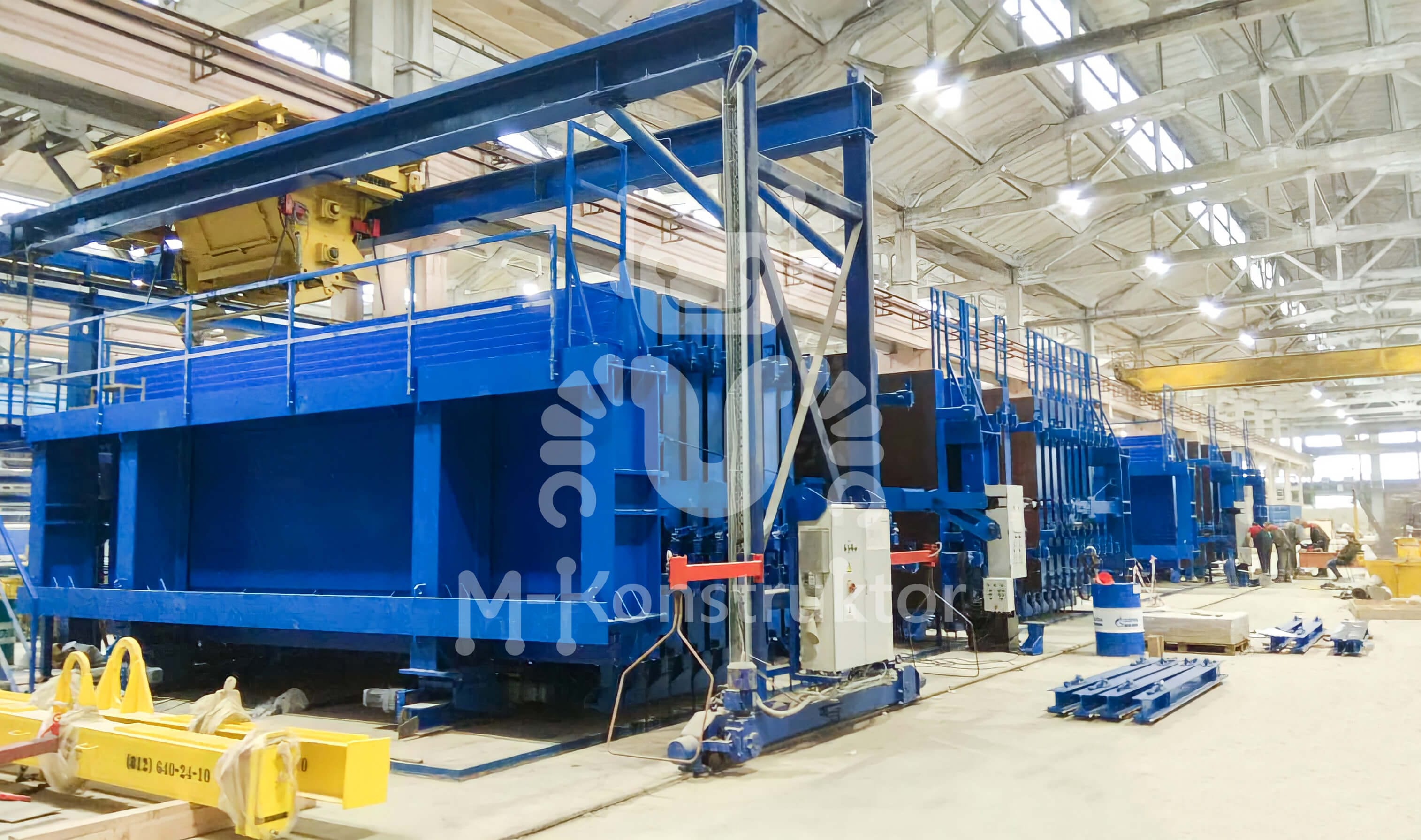 Кассетные установки для производства стеновых панелей — фото 2