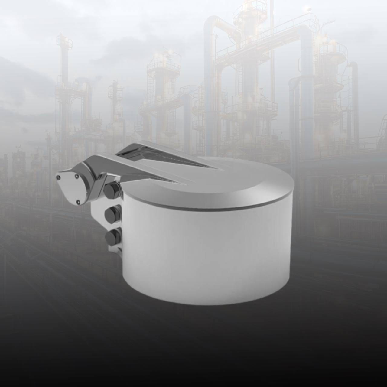 Оголовок свечи продувочной МС 07.19.01.000-07 DN300 PN8.0МПА под приварку сталь 09Г2С ХЛ1