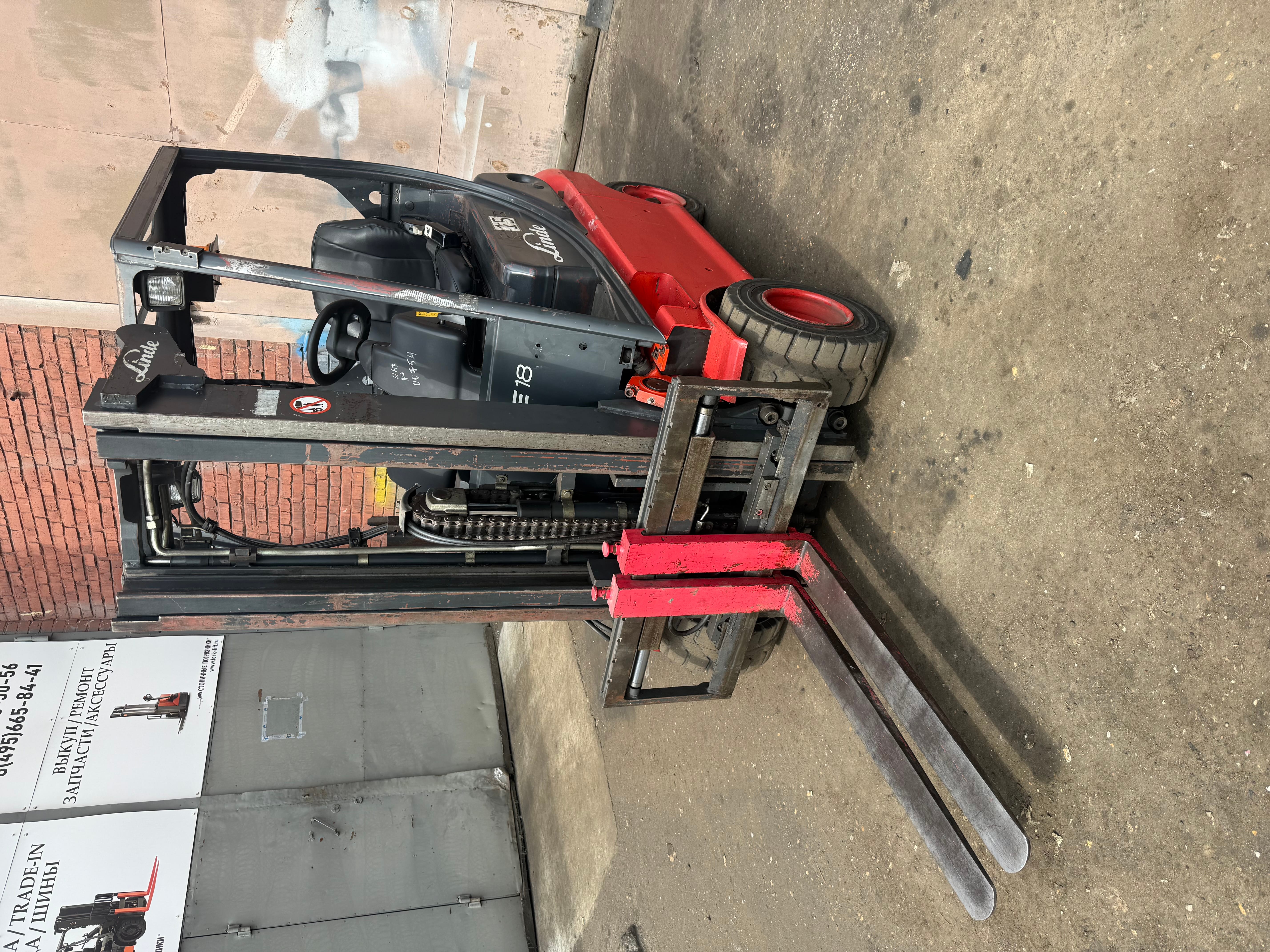 Вилочный электропогрузчик Linde E18P-02 — фото 2