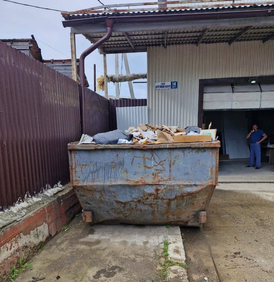 Вывоз мусора контейнерами 8, 20, 27м3 и ГАЗелями 8-14м3 — фото 3