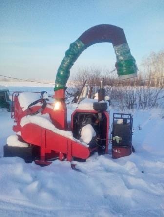 Дробилка измельчитель древесины DWG-80G