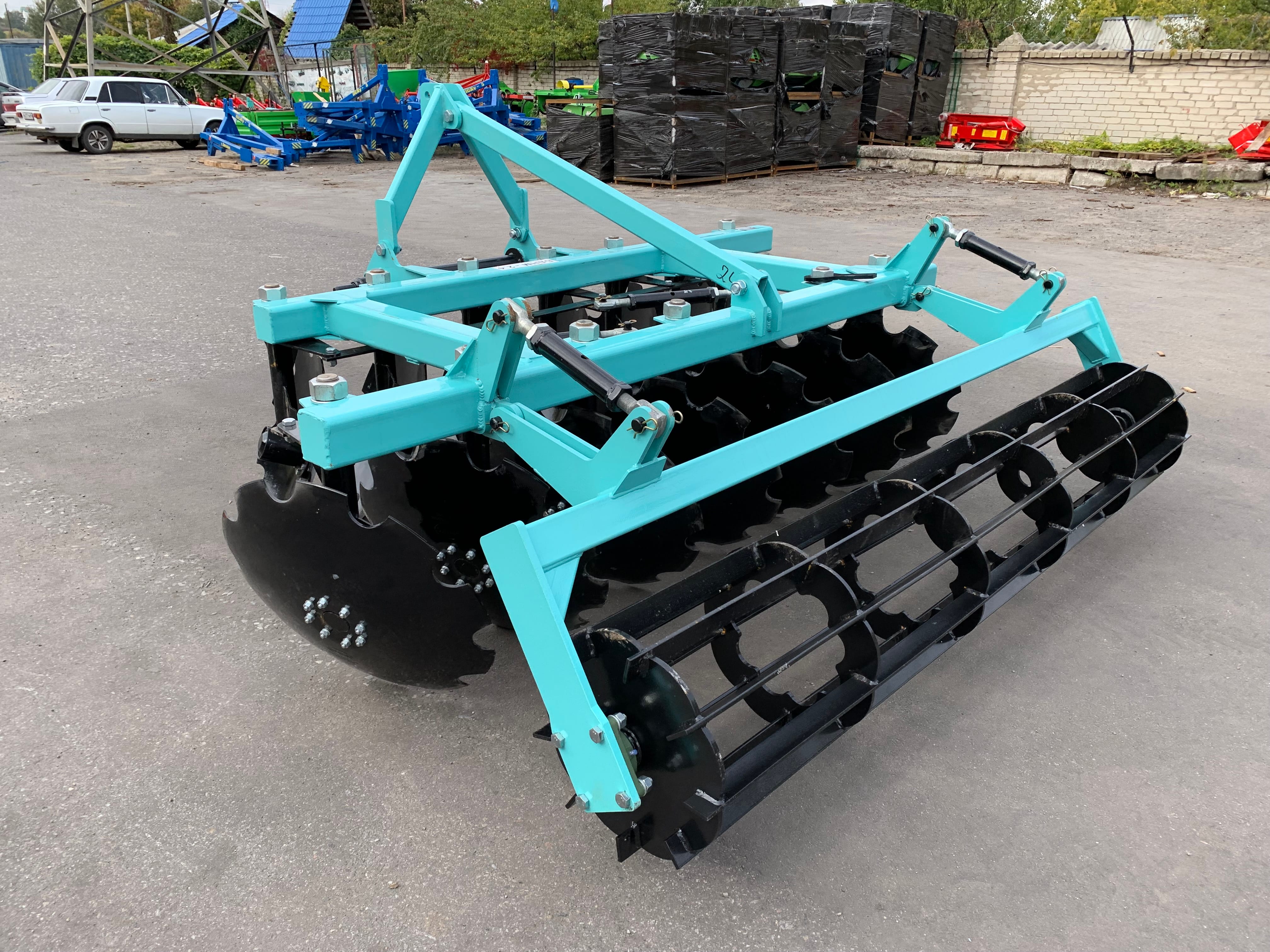 Борона дисковая, навесная БДНМ-2.1м с регулируемым углом атаки